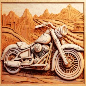 Harley Davidson Laser Engraving File