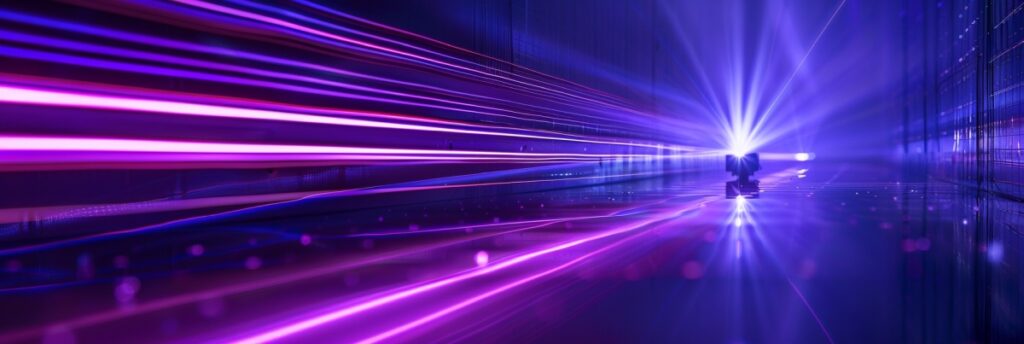 UV laser technology being used