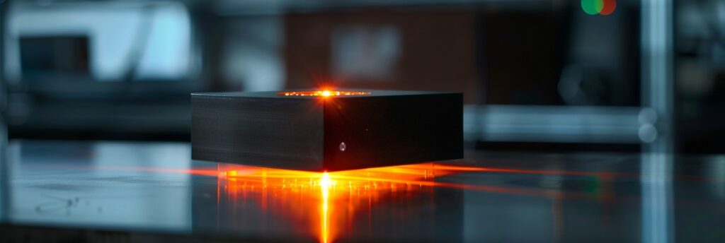 Diode engraving machines head - abstract