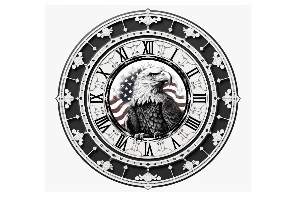 Clock Laser Engraving and Laser Cutting Bundle of 1240 Unique images - Image 5