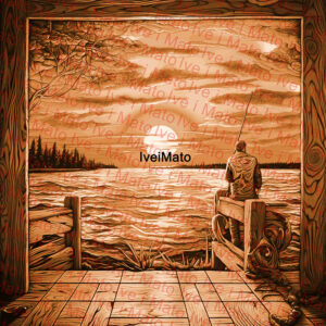 fishing lake laser engraving