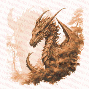 Forest Dragon - Laser Ready File