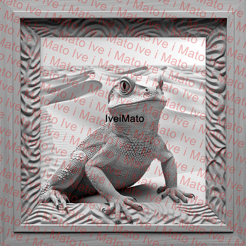 Desert Lizzard Laser Ready