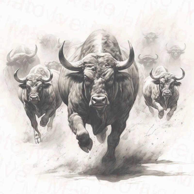 Buffalo Herd Engraving File