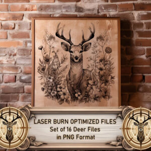 Deer engraving bundle