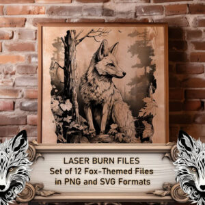 Fox engraving bundle