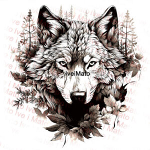 lone wolf engraving file