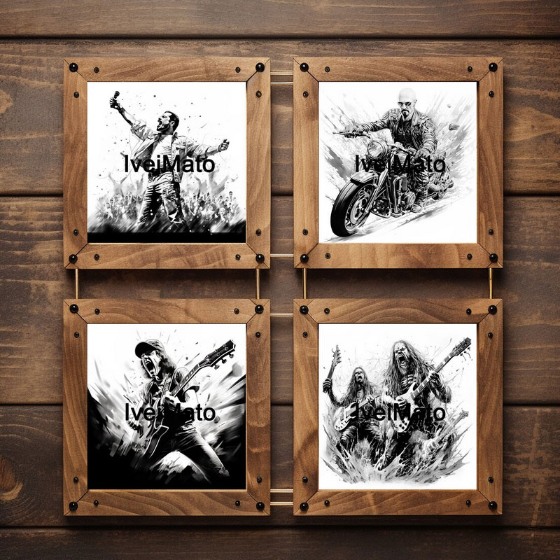 Rock Legends 12-Pack Engraving