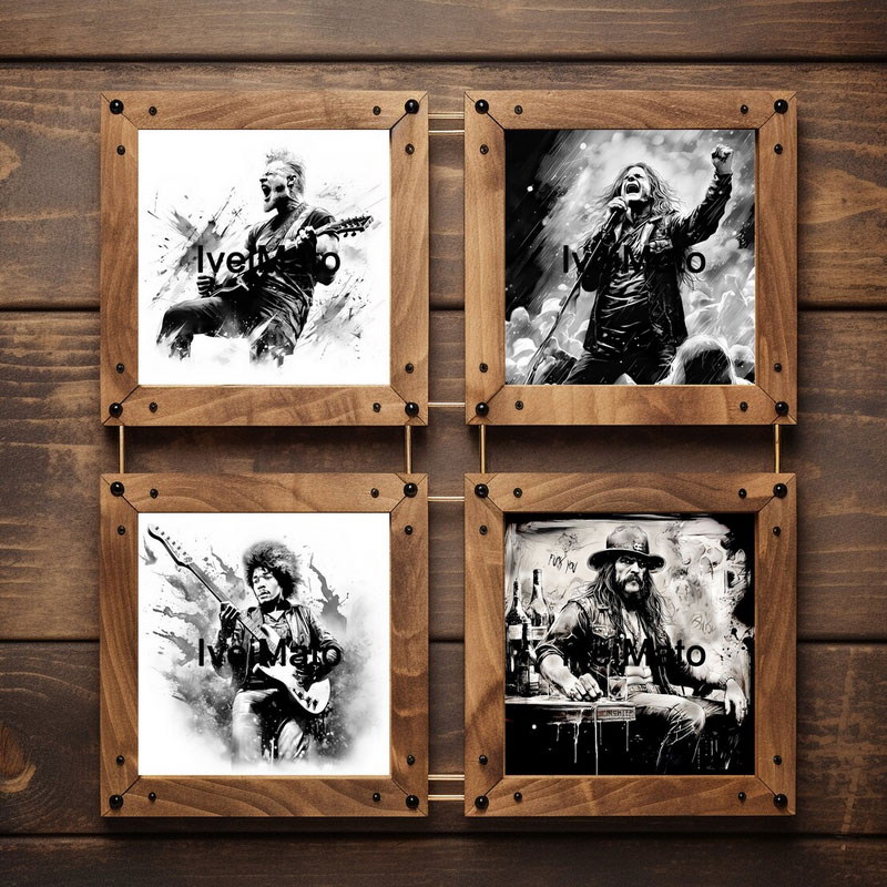 Rock Legends 12-Pack Engraving