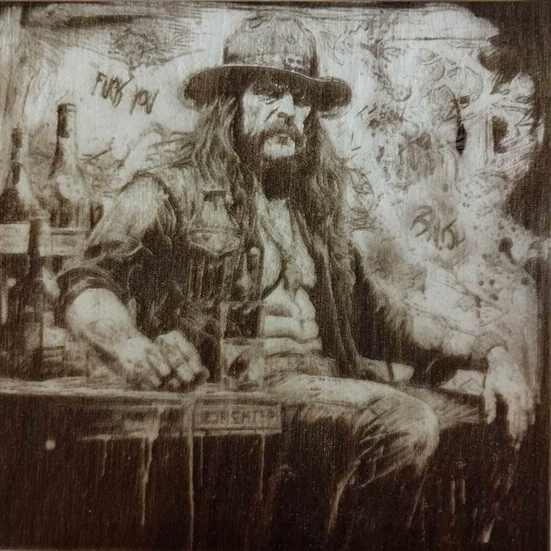 Rock Legends Engraving